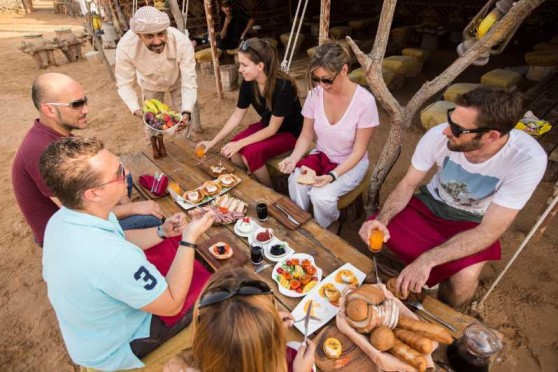 Overnight Dubai Desert Safari & Gourmet Breakfast